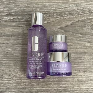 Clinique take the day off cleansing balm and take the day off makeup remover